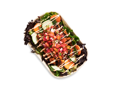 Salad (with Chipotle Mayo)