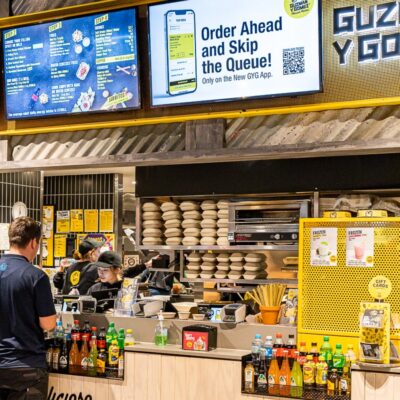Guzman y Gomez Kirrawee - Counter